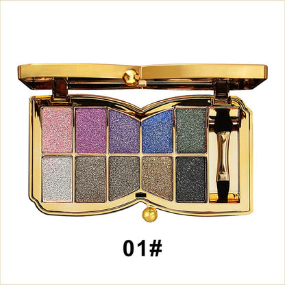 🔥LSAT DAY 50% OFF🔥10 colors glitter shimmer eyes shadow pallet